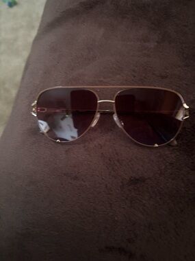 Quay Australia Brown Frame Sunglasses with Dark Lenses